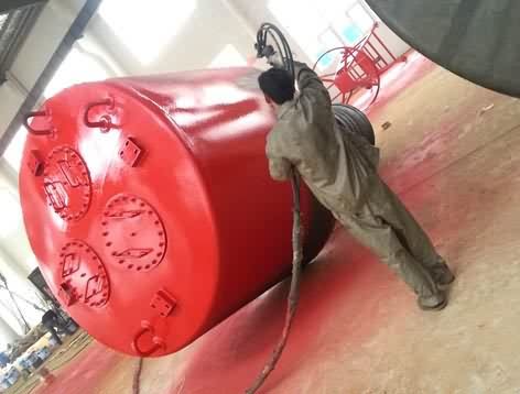 鋼結構儲罐聚脲施工